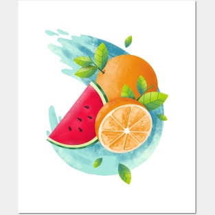 Fresh Fruit Posters and Art